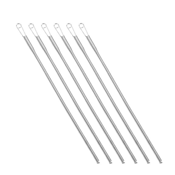 TABLZONE Pants Drawstring Tool Threading Tool Silver Stainless Steel 6Pcs
