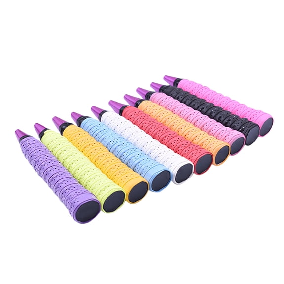 TABLZONE 6-Pack Tennis Sweatbands with Comfortable Overgrip for Sports Gear and Athletic Equipment Use