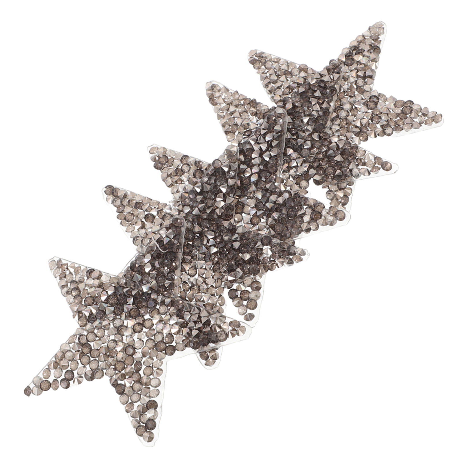 TABLZONE Dark Grey Rhinestone for Clothing Decoration, Easy to Apply, 6 ...