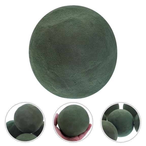 TABLZONE 6Pcs Wedding Flower Foam Green Floral Mud for Artificial Flower Decoration