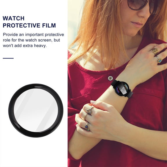 TABLZONE 6-Pack 3D Composite Screen Protector for Watch, Black, , Easy to Install, Scratch Resistant