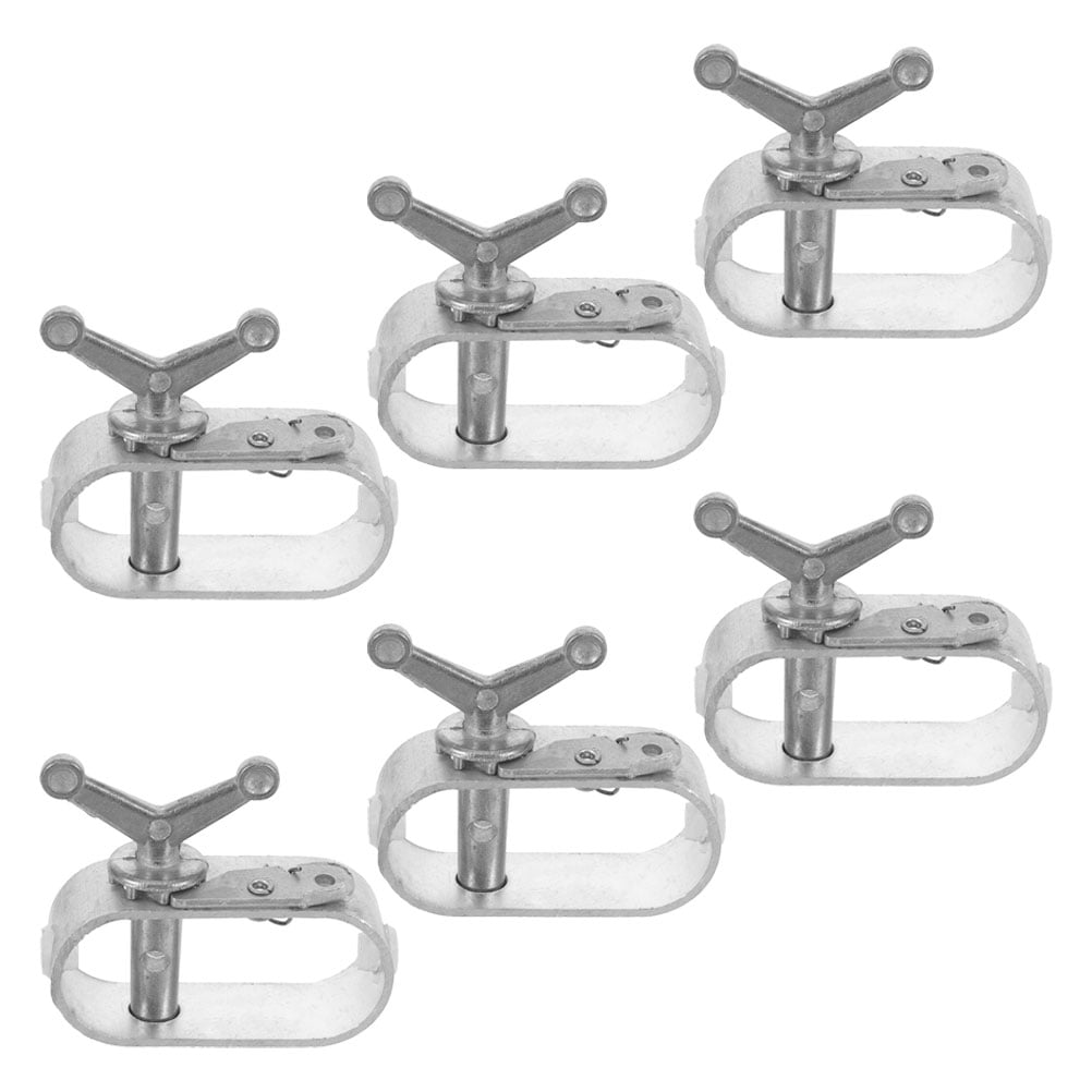 TABLZONE 6pcs Tent Line Tensioner Steel Cable Adjustment Tool For Crop ...
