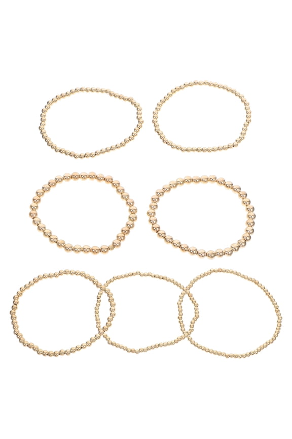 7Pcs Thanksgiving Beaded Bracelet Set Elegant Jewelry for Women