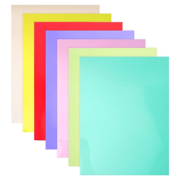 TABLZONE Dyslexia Reading Overlays Multi-Color PVC Eye Tracking Aid 7Sheets