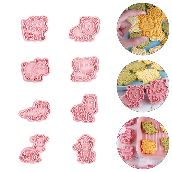 TABLZONE Creative Chocolate Mold Set, 8-Piece Plastic Candy and Baking Mold for Chocolate Making