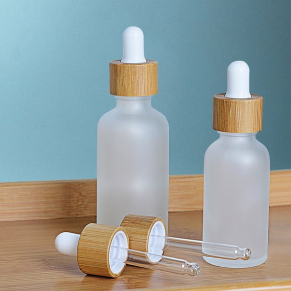 TABLZONE Transparent Glass Dropper Bottles with Fragrance, and Practical for Essential Oils and Aromatherapy