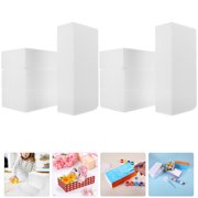 TABLZONE Foam Blocks Craft Foam Large White for Sculpting and Floral Decoration 8Pcs