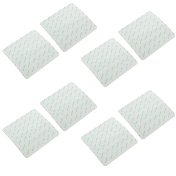 TABLZONE Rug Pad Gripper White Plastic 8Pcs