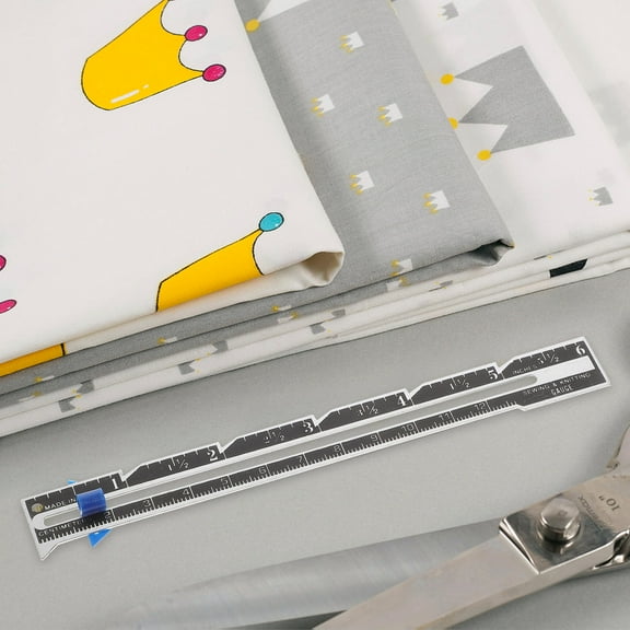 TABLZONE Sewing Ruler Sewing Gauge ABS Plastic 8Pcs