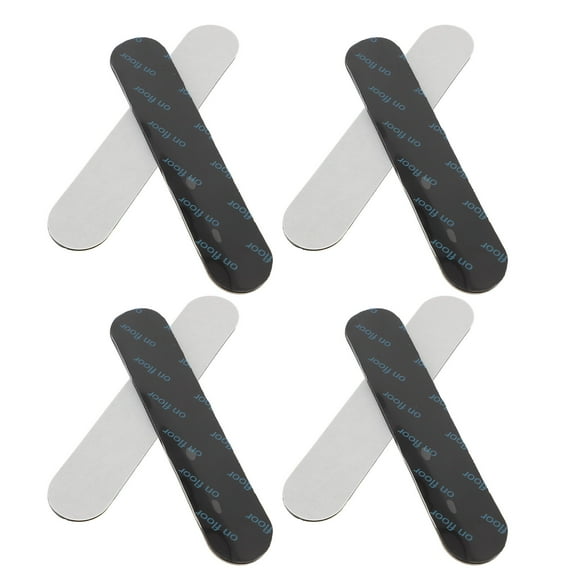TABLZONE 8Pcs Carpet Fixing Tape in Black for Secure Placement on Hardwood and Carpet Floors