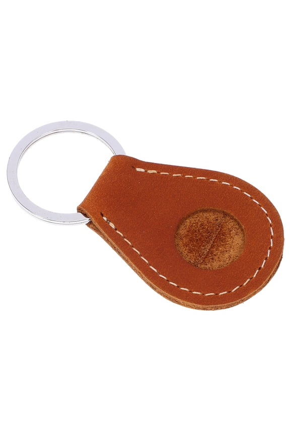 Light Brown Access Card Holder Keychain with Durable Zinc Alloy for Stylish and Secure Organization