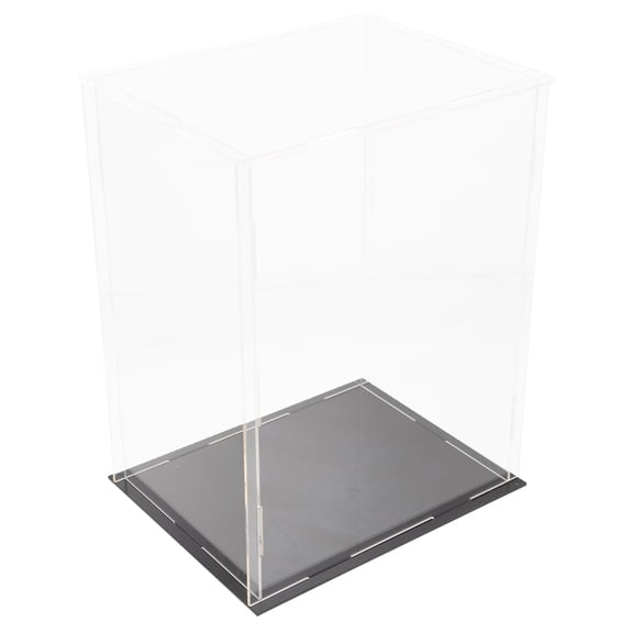 TABLZONE Acrylic Display Box for Model Collection with Dust Protection and Clear Viewing