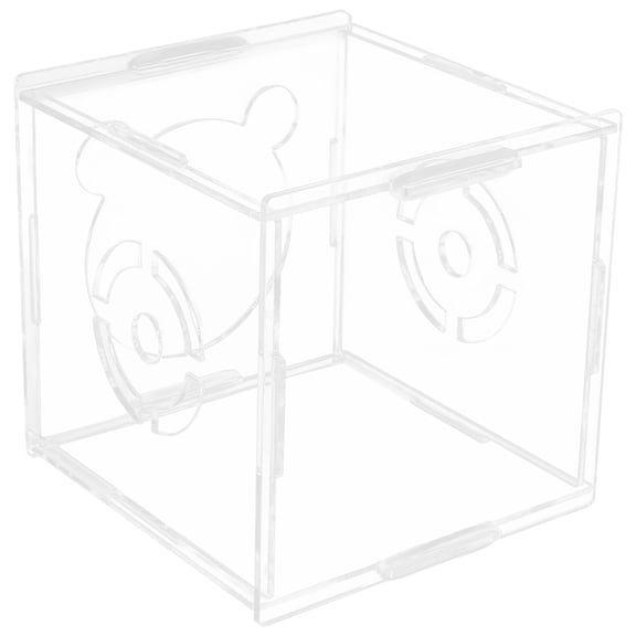 TABLZONE Comfortable Acrylic Hamster House Breathable Transparent for Decor