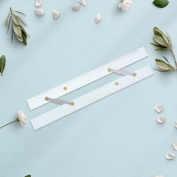 TABLZONE Marine Navigation Parallel Ruler Break-Resistant for Reliable Chart Plotting