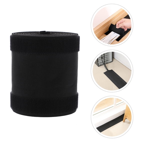 TABLZONE Nylon Cable Grip Protector for Carpet and Wire Management, Flexible Desk Cord Organizer for Home and Office Use