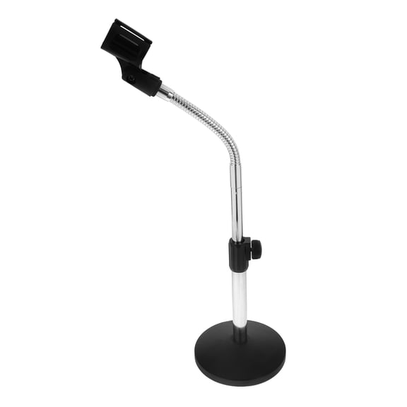 TABLZONE Desktop Microphone Stand with Iron Frame and Weighted Base for Streaming