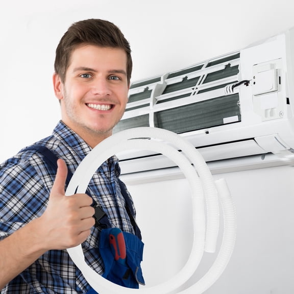 TABLZONE Universal Fit Drain Hose for Home Appliances, Easy to Install Replacement Accessory for Washing Machines and Conditioners