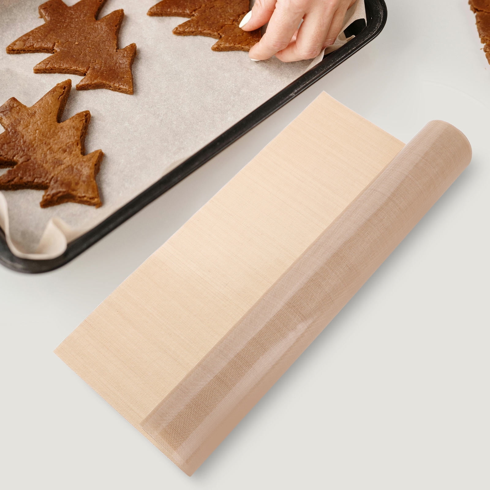 TABLZONE Baking Sheets Non Stick Silicone Mat Assorted Color 1Pcs ...