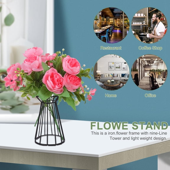 TABLZONE Air Pineapple Display Rack Flowerpot Stand 1Pack Prevent Floor Damage for Balcony