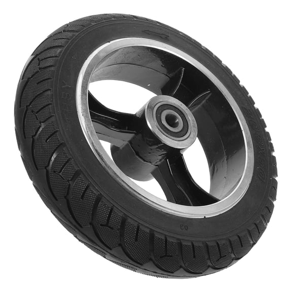 TABLZONE Anti Explosion Electric Scooter Solid Tire with Aluminum Alloy Hub