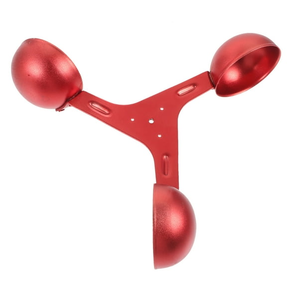 TABLZONE Red Aluminum Anemometer Cup Professional Wind Measurement Tool Lightweight