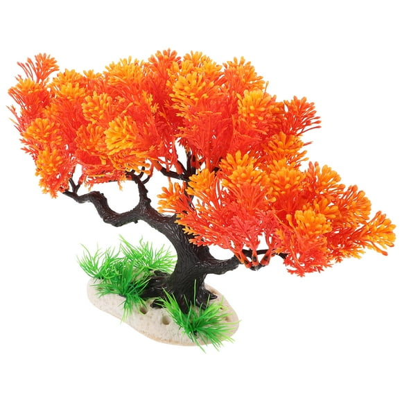 TABLZONE Aquatic Tank Accessories Fish Plant Tank Assorted Color 1Pack