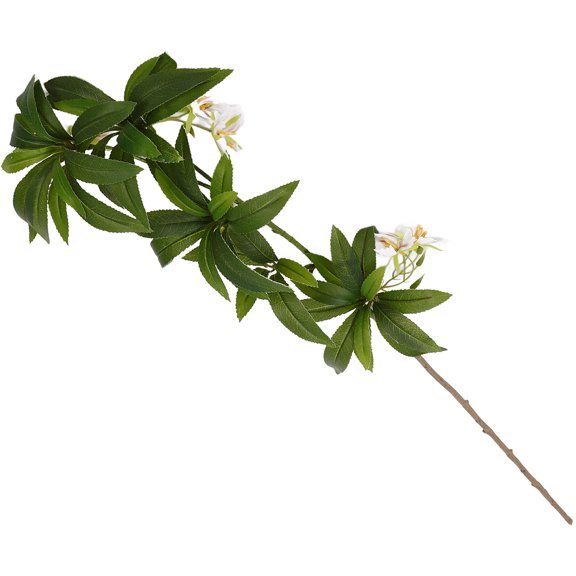 TABLZONE Artificial Plant Decor with Realistic Green Leaves for Indoor Home and Office Display