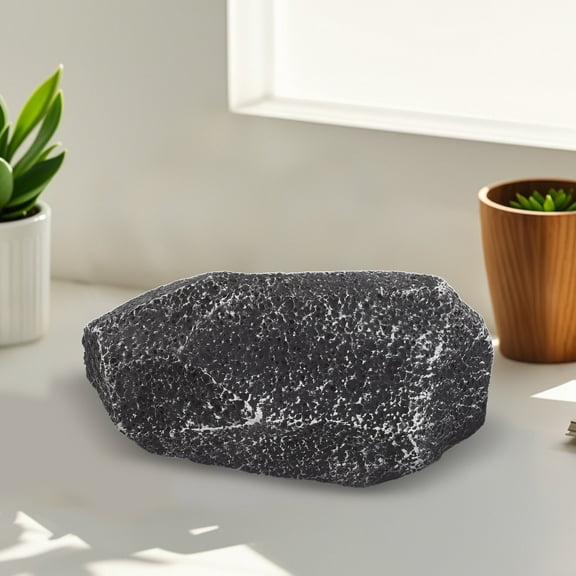 TABLZONE Dark Grey Foam Rock for Decoration High Realism and Durable Design