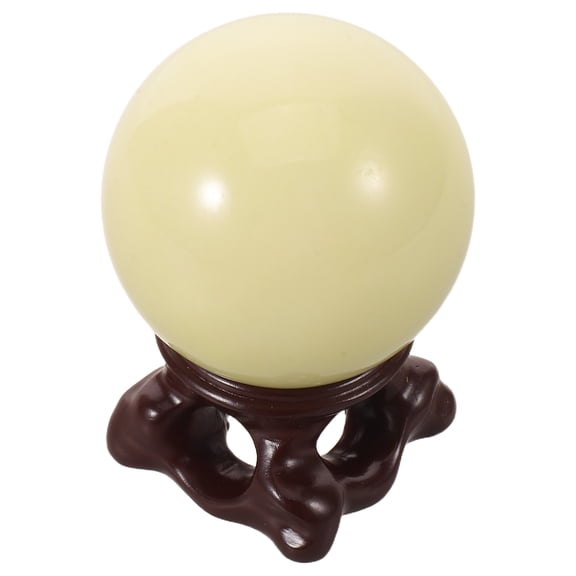 TABLZONE Artisan Glow in Dark Quartz Crystal Globe with Custom Stand for Home and Office Decor