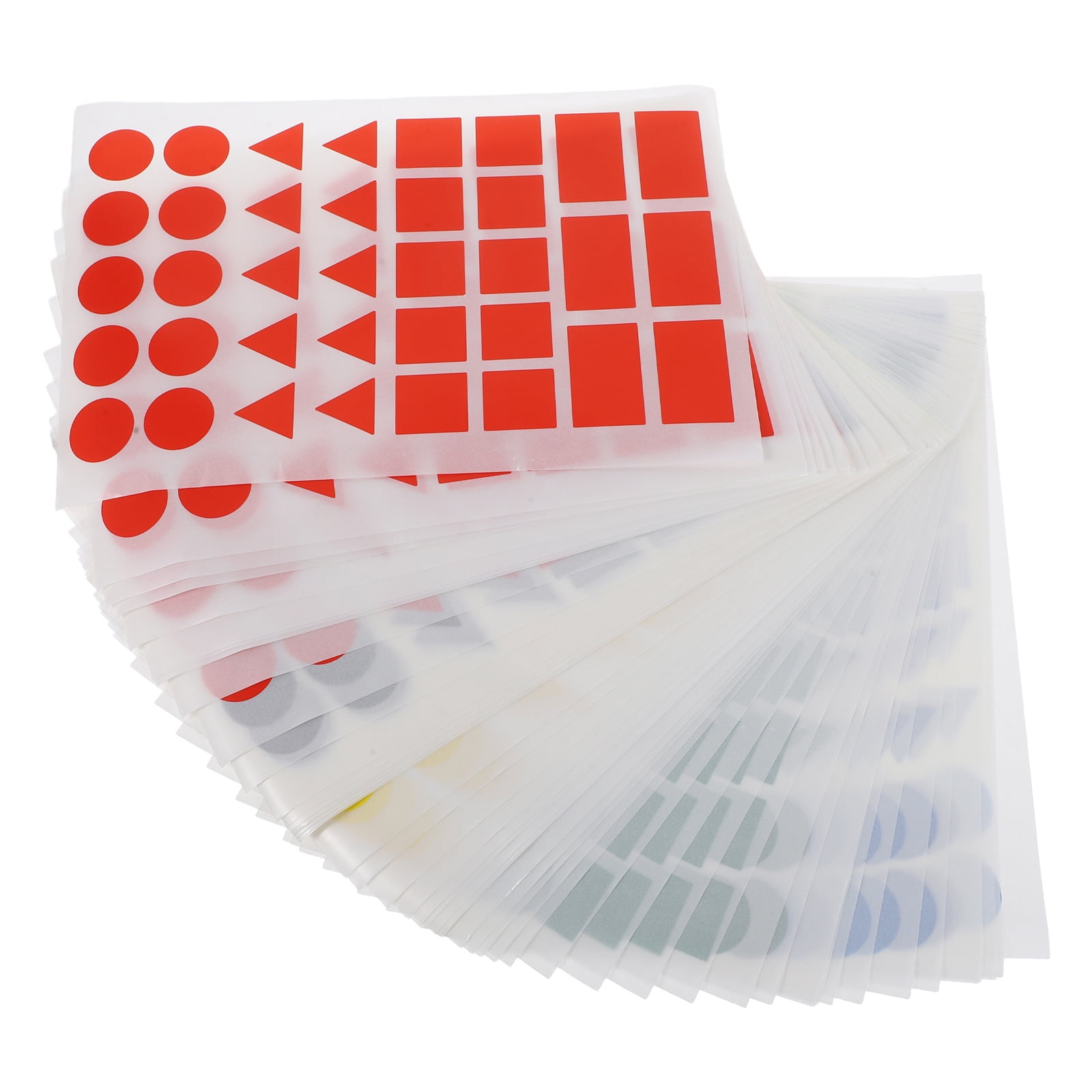 TABLZONE Assorted Color Label Stickers with Self Adhesive Backing for ...
