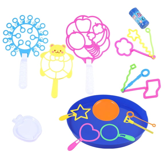 TABLZONE Assorted Color Plastic Dolls 18Pcs Funny Bubbles Making Toys for Teens