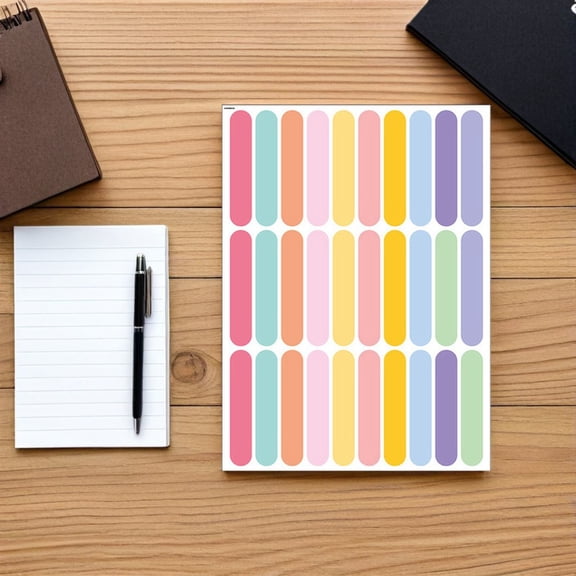 TABLZONE Assorted Color Waterproof PVC Wall Stickers for Decorative Bedroom and Window Use