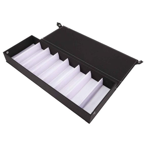 TABLZONE Black Wood Sunglasses Holder Glasses Organizer Stand for Men and Women