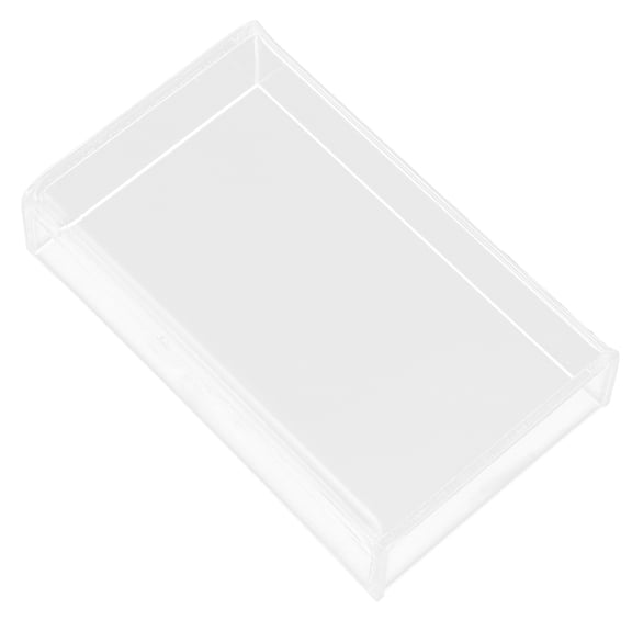 TABLZONE Clear Acrylic Mouse Cover Case for Back to School, Protective Mouse Shell, 1 Set