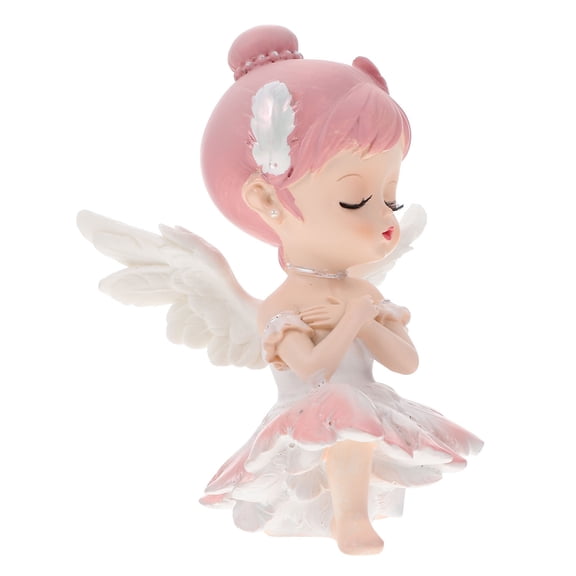 TABLZONE Cake Toppers Figurines Decorations Ballerina Cake Ornament Pink 1Pcs for