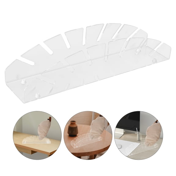 TABLZONE Clear Acrylic Hat Display Stand and Strong for Retail, Home, and Daily Use, Transparent Hat Holder