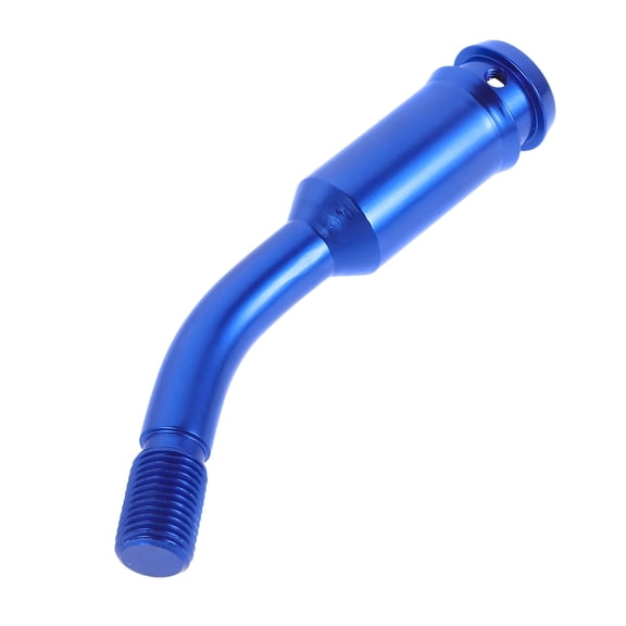 TABLZONE Adjustable Blue Gear Shift Extension Rod Metal Lever for Bike and Car Upgrade