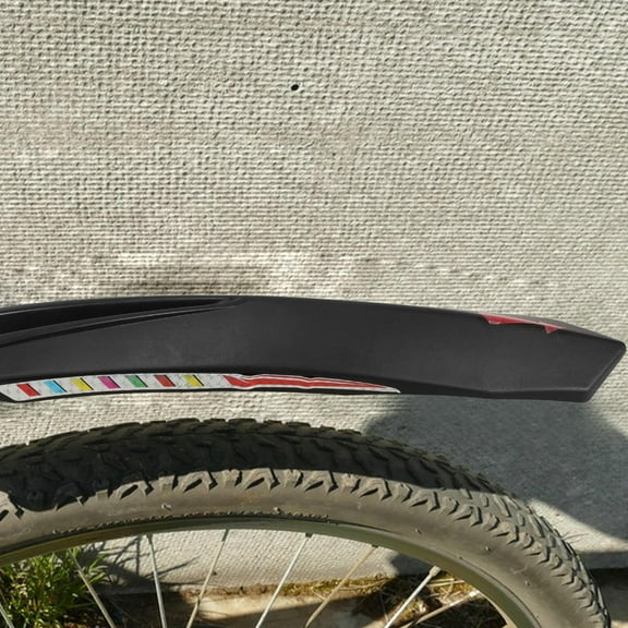 TABLZONE Bike Mudguard with Reflective Design Easy Installation for Versatile Mountain and Road Bike Use