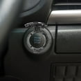 thumbnail image 1 of TABLZONE Black Alloy Push Start Button Cover for Car Ignition, Universal Fit 4.1x4.1x1.35cm, Enhances Safety and Style, 1 of 7