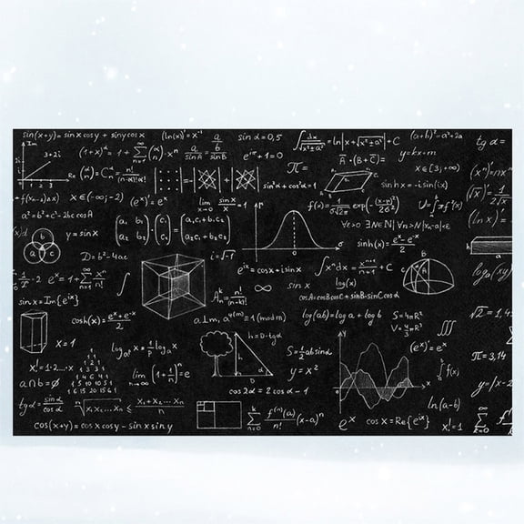 TABLZONE Black 3D Photo Backdrop Graduation Season Durable and Lightweight for Photography