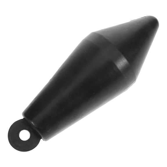 TABLZONE Black Rubber Boat Anchor Buoy with Gripping Design for Accurate Throws and Easy Handling