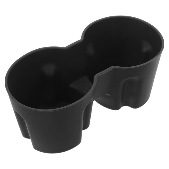 TABLZONE Black Silicone Car Cup Holder Insert Liner, Non- Console Organizer for Vehicle Interior Accessories