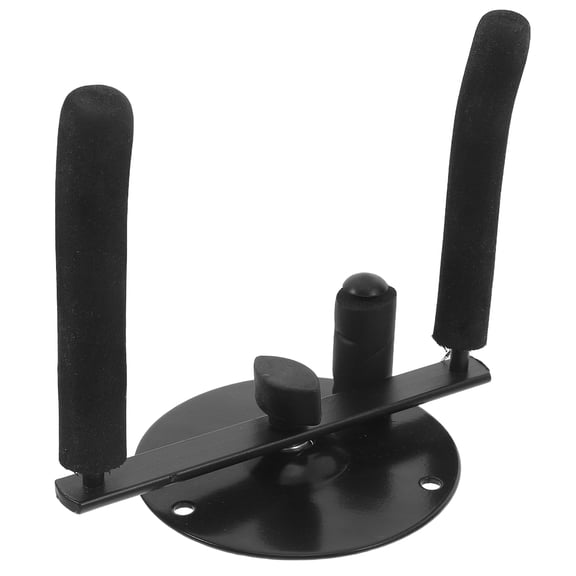 TABLZONE Black Instrument Wall Hook with Decorative Music Note Design