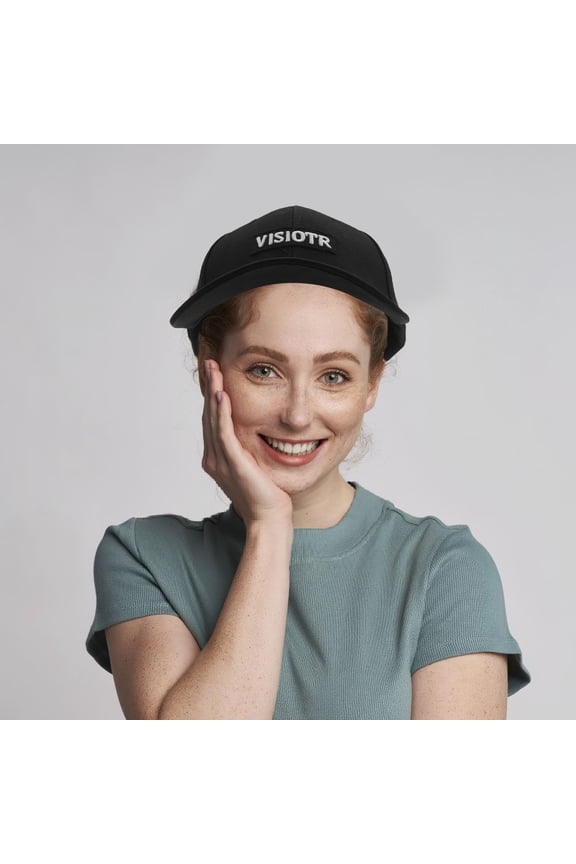 Black Cotton Baseball Cap Unisex Breathable Hat for Workout, Outdoor Activities and Everyday Wear