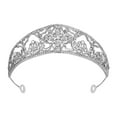 thumbnail image 1 of TABLZONE Elegant Bridal Rhinestone Headpiece Wedding Hair Accessory Alloy Jewelry for Brides and Special Occasions, 1 of 7