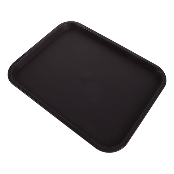 TABLZONE Brown Boot Mat Small Slip Resistant Rectangular Utility Tray for Mud Room and Entryway