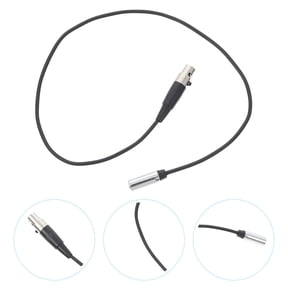 TABLZONE Audio Cable Black Trs to Xlr Adapter for Headset Clear Sound Connection