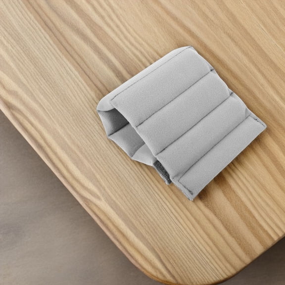 TABLZONE Padded Camera Bag Insert Grey Durable Fiber Velvet for Gear Protection