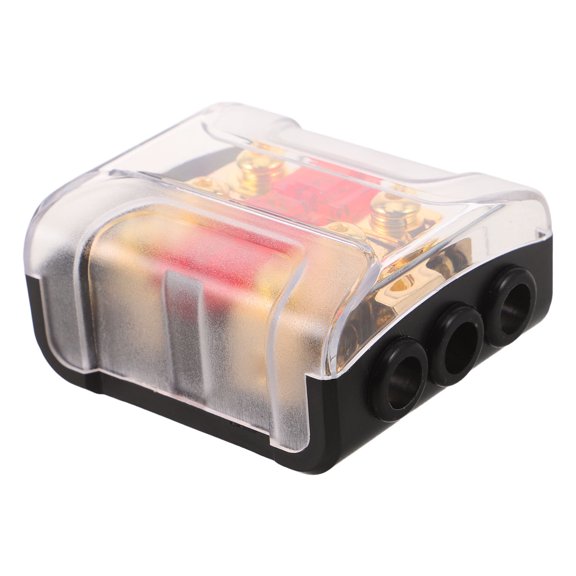 TABLZONE Car Audio Power Wire Splitter with Fuse Protected Terminal for Secure and Amplifier Power Connection