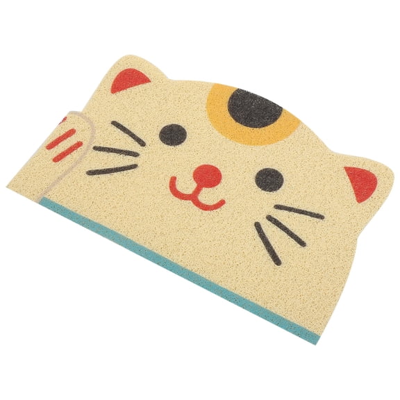 TABLZONE Non- Cat Litter Box Mat, Small Size Assorted Colors, Litter Catcher for Home Use